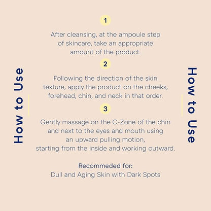 MISSHA Vita C Plus Spot Correcting & Firming Ampoule, Vitamin C Serum, Korean Serum for Face, Korean Skin Care For Aging Dull skin, Dark spots, 1.01 Fl oz/30ml