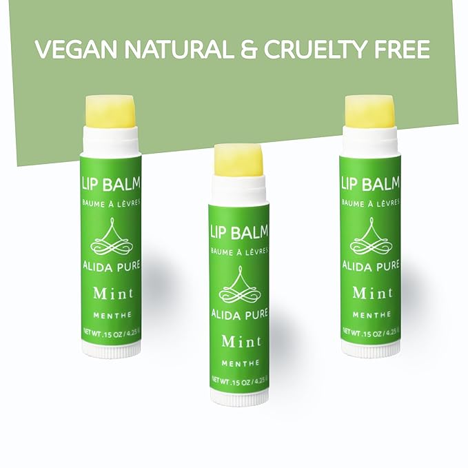 Mint Lip Balm Collection, Vegan Lip Lips,