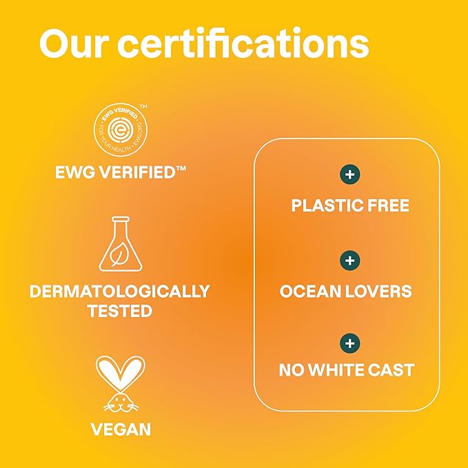 ATTITUDE Mineral Sunscreen Stick with Zinc Oxide, SPF 30, EWG Verified, Plastic-Free, Broad Spectrum UVA/UVB Protection, Dermatologically Tested, Vegan, Tropical, 2.1 Ounces