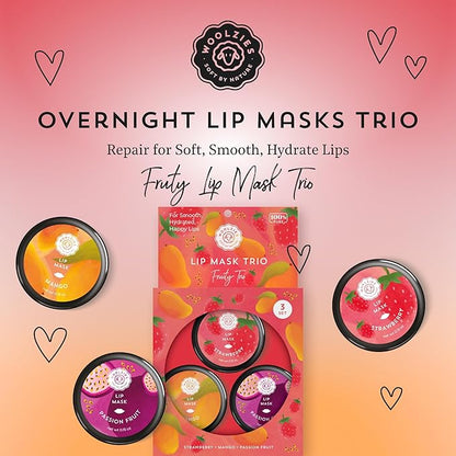 Overnight Lip Sleeping Masks Trio - Lips