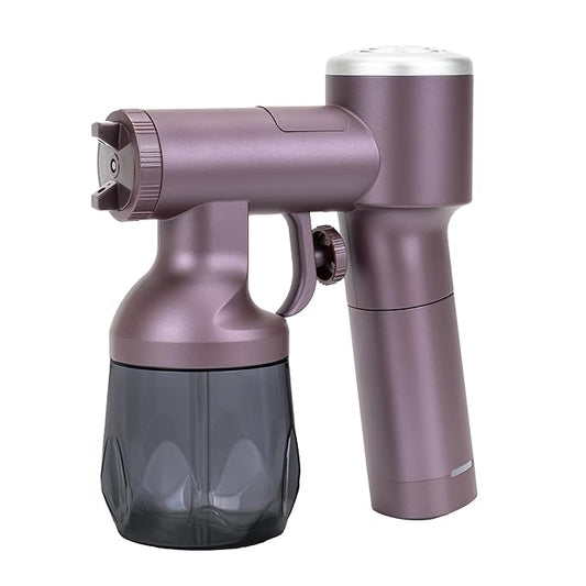 Portable Spray Tan Machine Mini Cordless Spray Tan Gun Rechargeable and Handheld Airbrush Tan Machine Self-Tanners For Home Spray Tan Travel Tan DIY Tan Salon Mobile Tan Self Tan Beach Tan