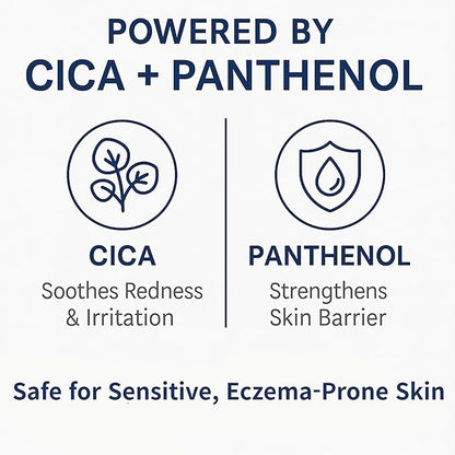 Ato Fast Calming Serum Mother’s Day Gift for Sensitive & Eczema-Prone Skin Instant Relief from Itch, Redness & Flare-Ups Powered by Cica & Panthenol 1.69 Fl Oz