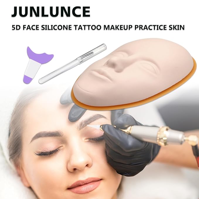 Makeup Practice Face Kit - Includes 6PCS Practice