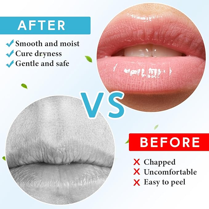 4 Pcs Lip Balm with Gift Lips