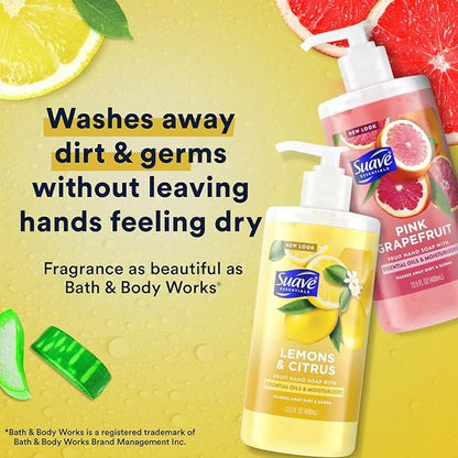 Suave Hand Soap, Pink Grapefruit +