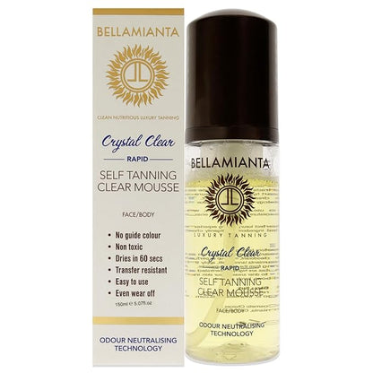 Rapid Self-Tanning Mousse - Crystal Clear for Women - 5.07 oz Bronzer (I0110301)