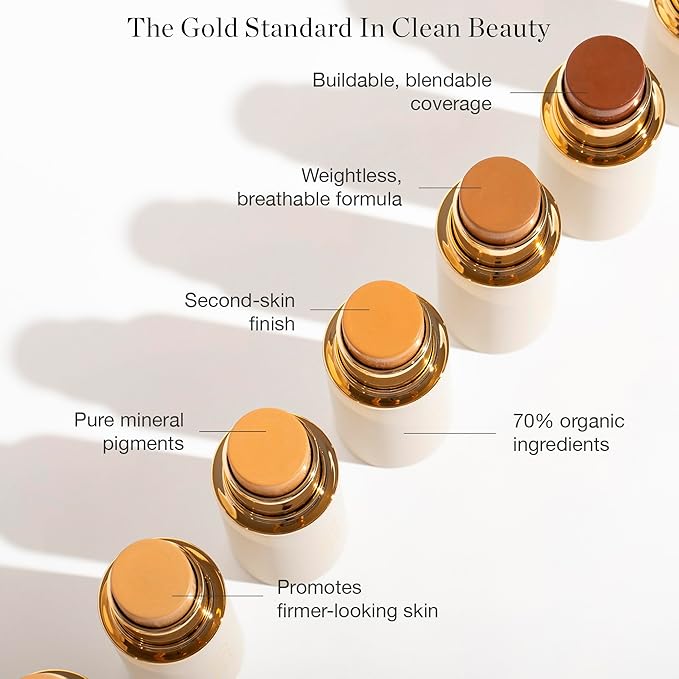 Ogee Sculpted Complexion Foundation Stick (Mahogany 14.5N - Organic Ingredients