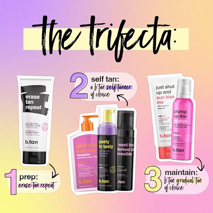 b.tan Dark Self Tanner Mousse | Hydrating