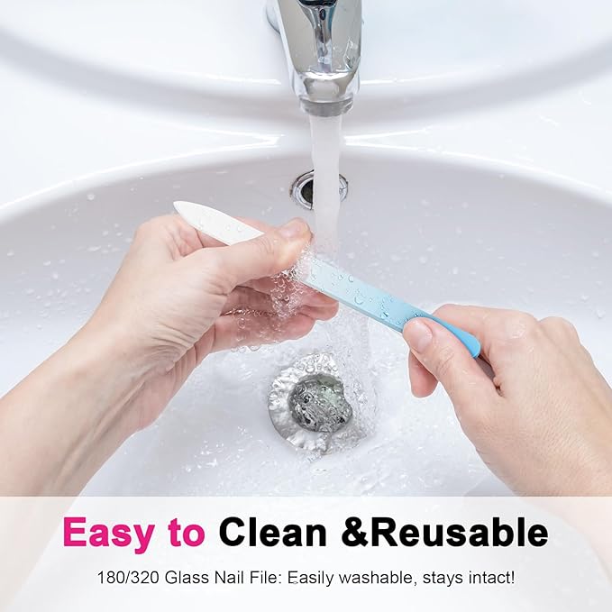 Glass Nail Files for Natural