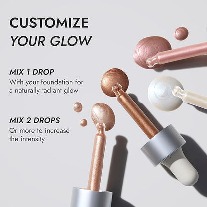COVER FX Custom Enhancer Drops - Blossom: Soft Liquid Highlighter 15mL