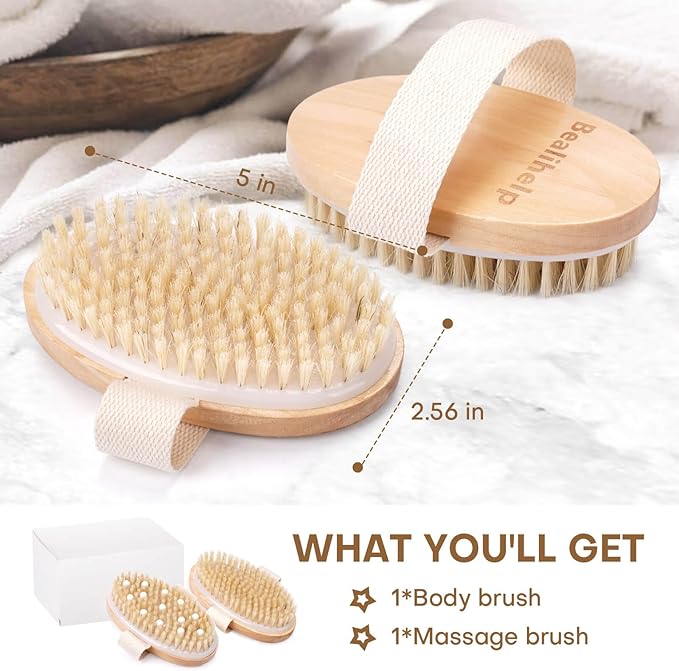 2 pack dry brushing body