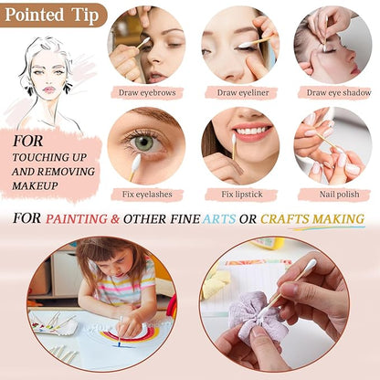 700 count cotton swabs with