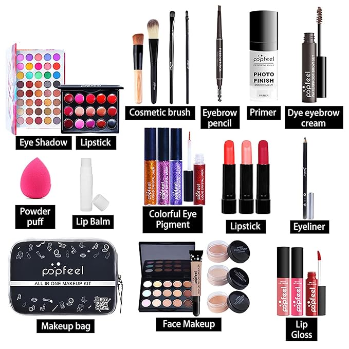 Professional Makeup Kit for Women Full Kit, Makeup