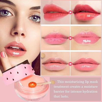 Strawberry Lip Sleeping Mask,Plumping Lip Hydrating