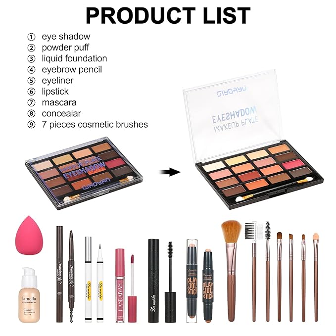 All in One Makeup Kit For Women Girls