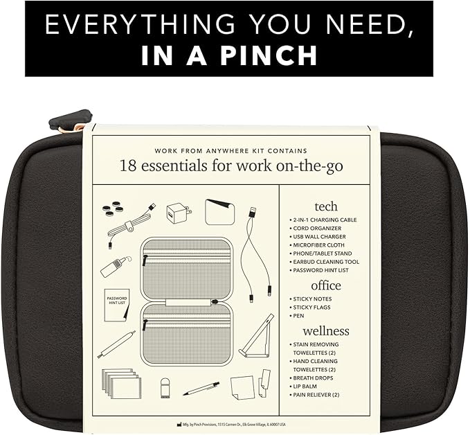 Pinch Provisions Work from Anywhere Kit,