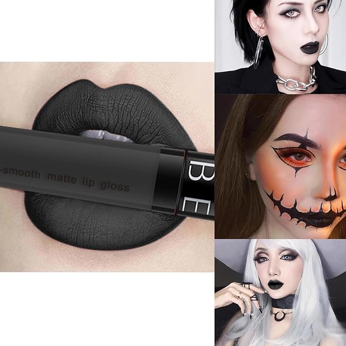 12-color matte non-stick cup lip glaze non-decolorizing Black non-stick 2 l