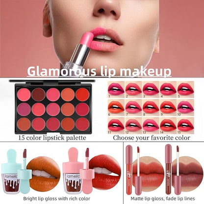 Travel Makeup Kit,Girl Makeup Kit