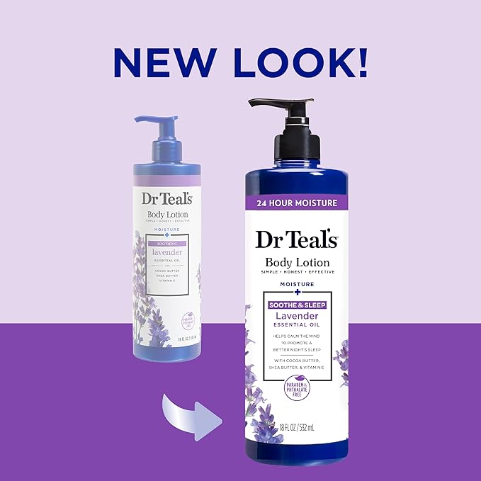 Dr Teal's Body Lotion, Lavender Essential