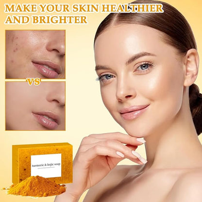 Lemon Turmeric Kojic Soap, Turmeric Soap