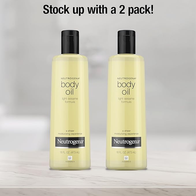 Neutrogena Body Oil Light Sesame Formula,
