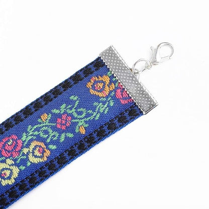 Boho Necklace Flower Choker Necklace Leaves