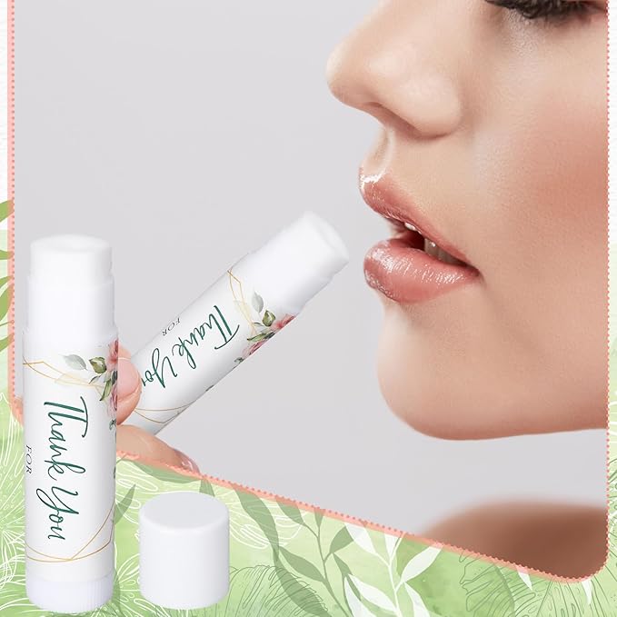 Whaline 60Pcs Thank You Gift Lip Supplies