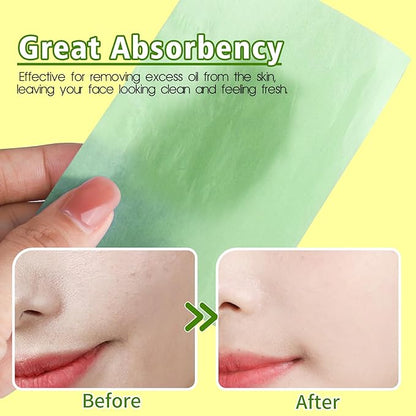 300 Sheets Blotting Paper, HNYYZL Oil Absorbing Sheets
