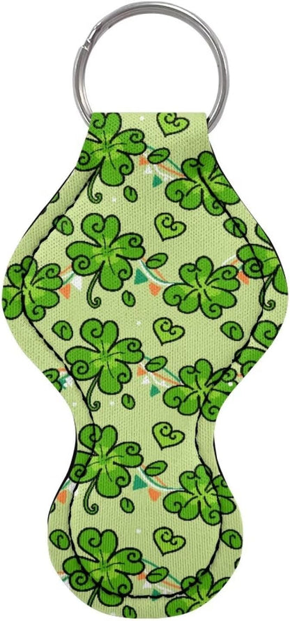 Chapstick Holder Keychain for Lipstick Lip Girls