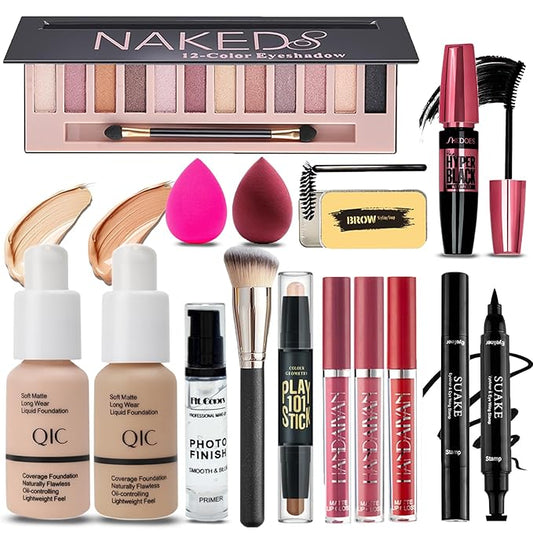 All in One Makeup Kit for Women Full