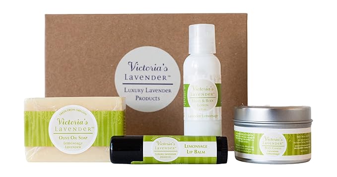 Victoria's Lavender Natural Body Products Gift