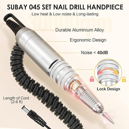 Subay 30,000rpm efile nail drill