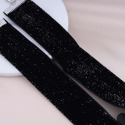 Black Velvet Choker Necklace Goth Balck