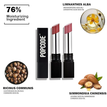 High-Shine Lip Oil Stick,Infused with Seed Oils For High-Shine