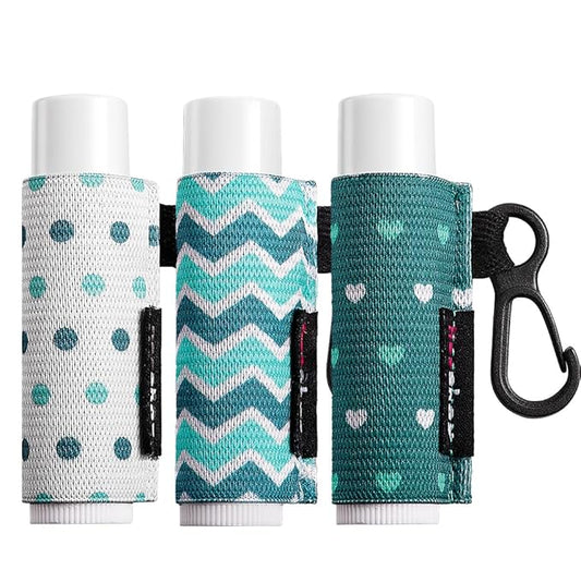 Lip Balm Holder Sleeves Keychain Chapstick