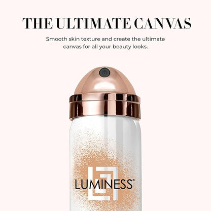 LUMINESS Airbrush Primer Hydrating Spray - Primes, Hydrates and Smooths Skin Texture for The Ultimate Canvas for Foundation Application - Hydrolyzed Silk & Hyaluronic Acid - 1.66oz