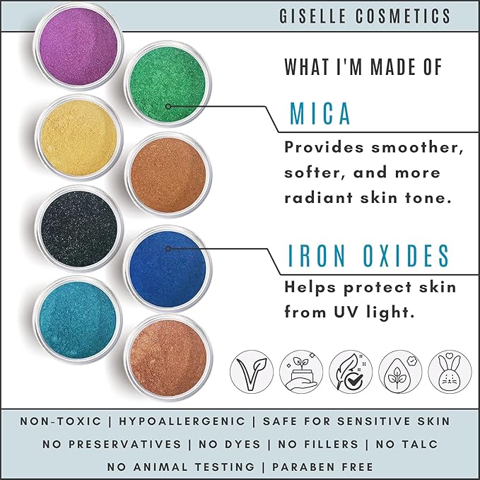 Loose Mineral Eyeshadow and Contouring Palette