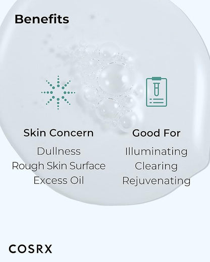 COSRX AHA BHA Vitamin C Booster Serum 1.01fl.oz/30ml, Anti Aging, Plumping, Hydrating Serum with Niacinamide, Not Tested on Animals, No Parabens, Korean Skincare