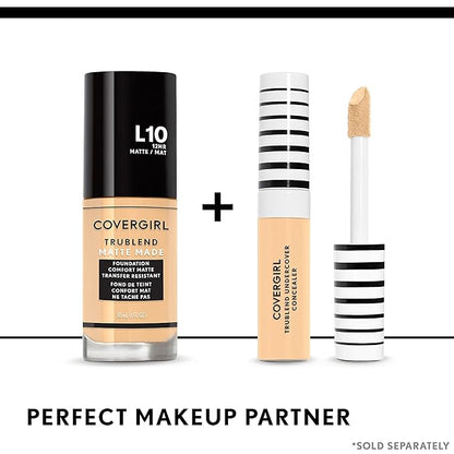 COVERGIRL TruBlend Undercover Concealer, Warm Honey, 0.33 Fl Fl Oz