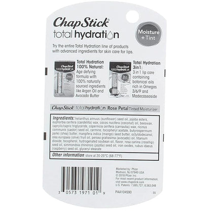 ChapStick Total Hydration Rose Petal 0.12 oz