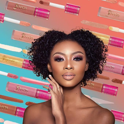 Juvia's Place,Lip Gloss Glass Sweet Beets, Berry, Long Lasting Hydrating The Reds & Berries,16 oz