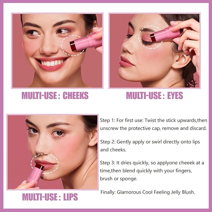 Milk Water Jelly Tint, Clear Glossy Lip Gloss, Glossy