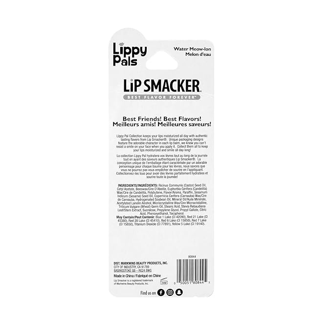 Lip Smacker Lippy Pals Kitten, Flavored
