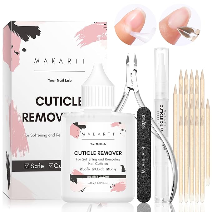 Makartt Cuticle Remover Kit, Nail