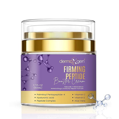 Matrixyl Face Cream – Skin Elasticity Repair Cream - Peptides Booster with Vitamins C and E, Hyaluronic Acid, Aloe Vera - Anti Wrinkle Cream – 1.7fl oz