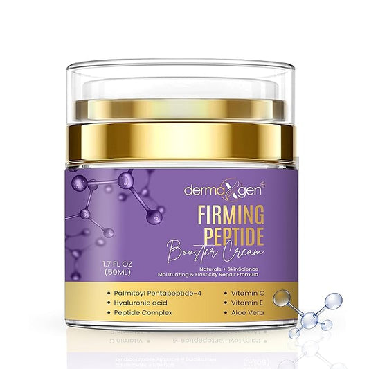 Matrixyl Face Cream – Skin Elasticity Repair Cream - Peptides Booster with Vitamins C and E, Hyaluronic Acid, Aloe Vera - Anti Wrinkle Cream – 1.7fl oz