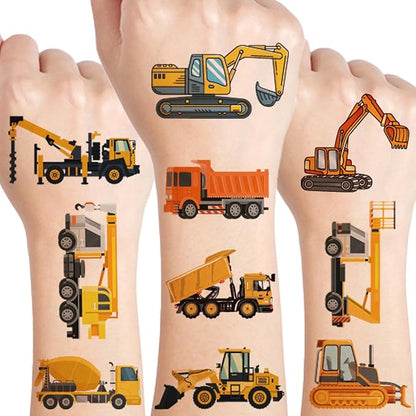 Cars and Trucks Temporary Tattoo for kids - Kids