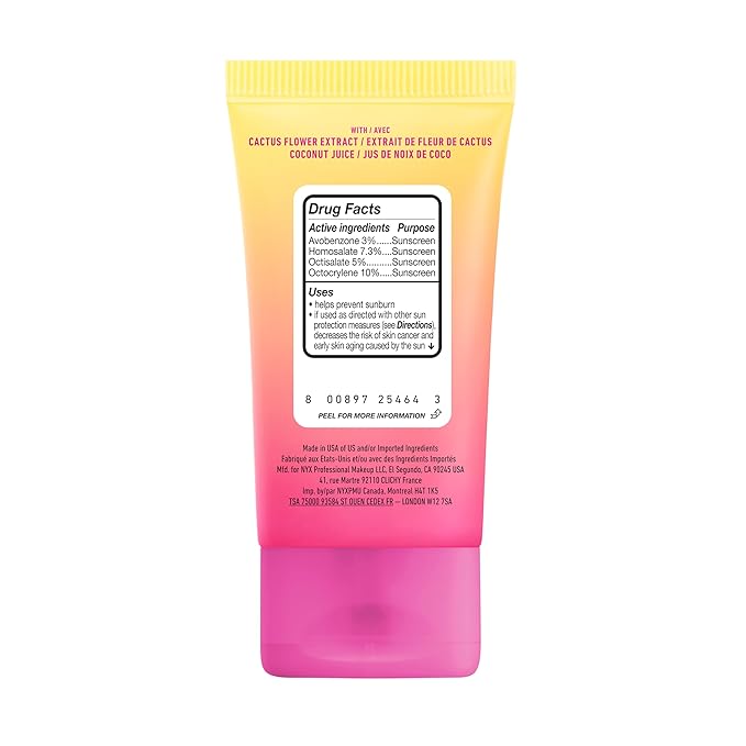 NYX PROFESSIONAL MAKEUP Blurscreen SPF 30 Primer, 3-in-1 Greasy Feeling