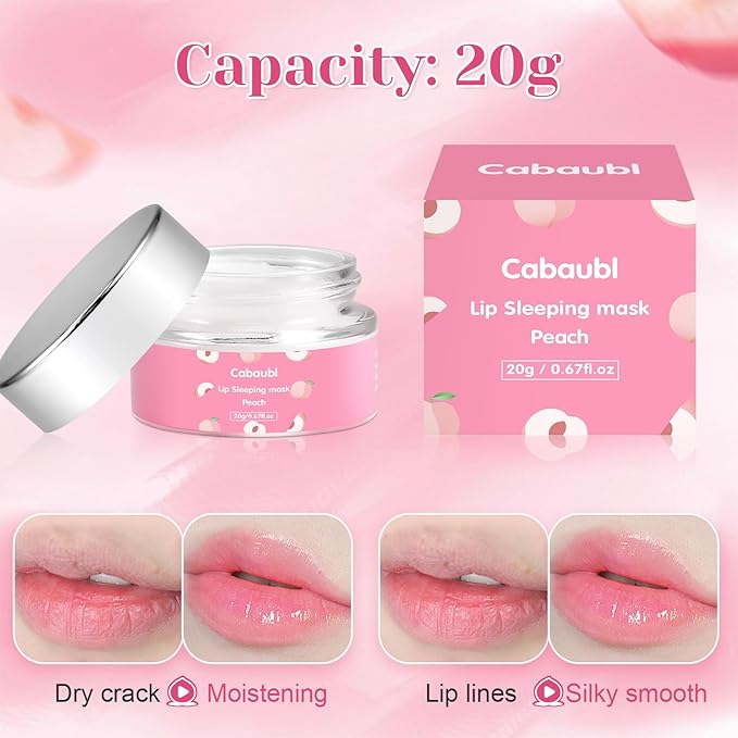 Lip Sleeping Mask,Moisture Lip Mask Overnight,Night oz)