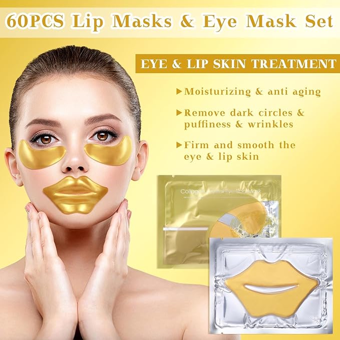 24k gold gel crystal collagen